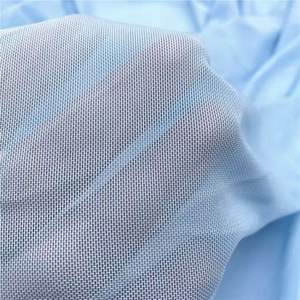 Оптовая продажа, в наличии, широко используется 100 Gsm полиэстер спандекс сетчатая ткань для подложки - Product Image 4
