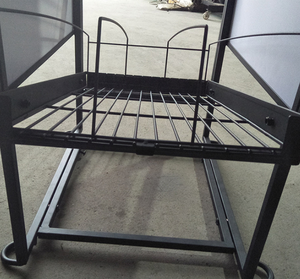 Retail Multi Tier Iron Powder Coated Slant Metal Wire Beverage Wine <b>Beer</b> Bottle <b>Display</b> <b>Racks</b> for Promotion - Product Image 6