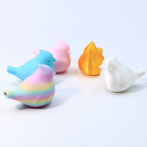 3D Printed Frozen Bird Whistle Fidget Toy Stress Relief Fun Noise <b>Maker</b> Creative Gift Kids Adults Home Office Desk Play PLA - Product Image 1