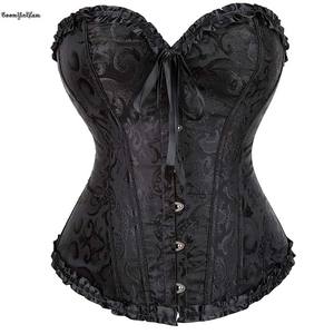 ชุดกระชับสัดส่วนสไตล์เรโทรเรอเนซองส์สไตล์สตีมพังก์แบบผูกเชือกเสื้อรัดทรงบอดี้เชปเปอร์แบบผูกเชือก - Product Image 4