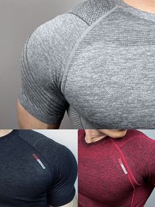 Slim Fit Casual Sports T <b>Shirt</b> Breathable Running Gym <b>Compression</b> <b>Shirt</b> Workout <b>Shirts</b> for Men - Product Image 3