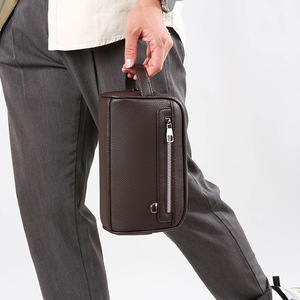 Borsa a Mano da Uomo in Pelle PU Morbida Stile Giapponese Vintage, Grande Capacità, Portafoglio da Uomo, Prezzo di Fabbrica - Product Image 4