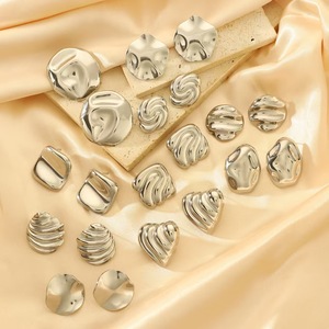 할인 316L 스테인레스 스틸 보석 일반 골드 귀걸이 변색 무료 bijoux 항 알레르기 귀걸이 방수 보석