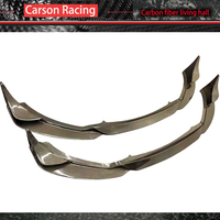 Diffuseur avant brillant en fibre de carbone (fixation par vis) pour Mazda MX5 Miata 2005-2016 - Pièce auto