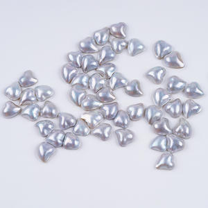 Cuentas de Perlas de Agua Dulce Blancas Naturales de 15 mm, Cuentas de Mármol de Agua de Mar, Cuentas Sueltas Semiterminadas para Joyería Trenzada DIY - Product Image 3