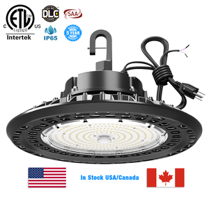 Iluminación LED para Almacenes, Envío desde Almacén en EE. UU., 100W 240W 300W 500W, Diseño de Disipador de Calor Hueco, Retrofit de Iluminación High Bay - Product Image 1