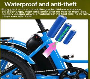 รถสามล้อพับได้สำหรับผู้ใหญ่และผู้สูงอายุชาย ขับขี่บนภูเขาได้ - Product Image 5