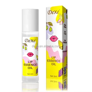 Dexe Fruit Scent Tube Colorless Lip Oil Jelly Lip Gloss Transparent Custom Box Cream Lip Balm Face Beauty Female Sea Sample Size