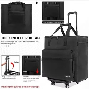 Muestra Gratuita de Estuche Portátil para Computadora de Escritorio con Bolsa de Almacenamiento para Monitor y Unidad Principal - Product Image 4