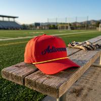 Gorra de Béisbol Deportiva Impermeable Personalizada de 5 Paneles con Perforaciones Láser y Logotipo Bordado en 3D para Venta al Por Mayor