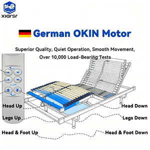 Hiện Đại Tối Giản Bền Sắt Ngả Khách Sạn Phòng Ngủ Giường Điều Khiển Từ Xa Động Cơ Có Thể Điều Chỉnh Trường Căn Hộ Lớn Kích Thước - Product Image 4