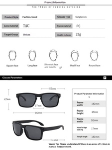 <span class=keywords><strong>Gafas</strong></span> <span class=keywords><strong>de</strong></span> Sol Polarizadas Unisex <span class=keywords><strong>de</strong></span> Diseño Personalizado para Hombre, Deportivas, para Pesca, con Bisagras <span class=keywords><strong>de</strong></span> Resorte, Modernas para Ciclistas - Product Image 6