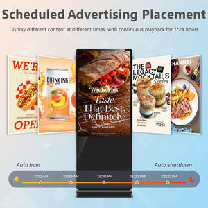 32 43 50 55 65 75 85 Inch 4K LCD Advertising Screen <strong>Display</strong> Indoor Video Player Smart Floor Stand Digital Signage and <strong>Display</strong> - Product Image 5