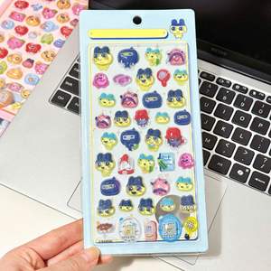 Pegatinas en relieve 3D de <span class=keywords><strong>Tamagotchi</strong></span> Adventure, versión japonesa de las antiguas pegatinas de personajes de dibujos animados - Product Image 5