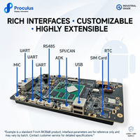 Proculus 7,0 pouces RK3568 Android tactile, livraison rapide, écran tactile HMI, écran LCD, module de carte de contrôle, écran d'affichage
