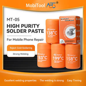 <span class=keywords><strong>Pasta</strong></span> de soldadura de alta pureza 138 158 183 199 de baja temperatura y alta temperatura para electrónica - Product Image 2