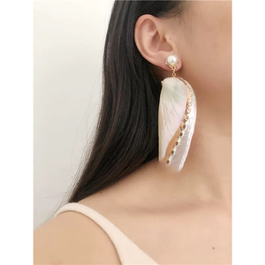 Conchas de concha naturales bohemias para hacer joyas DIY, colgantes de concha de <span class=keywords><strong>Kauri</strong></span> 3D, collares inspirados en la playa y accesorios para llaveros - Product Image 6