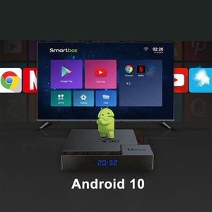 X96 amigo H616 4G 32G caja de tv Android <span class=keywords><strong>10</strong></span> Allwinner Quad core con BT 5G Dual WIFI set top box reproductor de medios X96mate - Product Image 6
