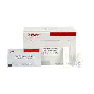 Finderbio FeLV <strong>At</strong>-<strong>Home</strong> <strong>Test</strong> Kit Rapid Feline Leukemia Virus Antigen Detection Early Health Warning for Cats CE Certified 10T - Product Image 6