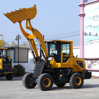 Hengwang ZL932 Traktor Konstruksi, Loader Konstruksi Depan Ujung Taman Traktor Roda Mini Kompak