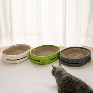 Produto Mais Vendido 2025 Arranhador de Papel Reciclado Grande para Gatos Rascador de Papelão Ecológico - Product Image 1