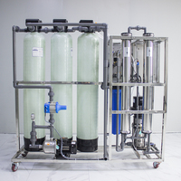 Personnalisé 500L/H 3200gpd 6 7 8 Étape Maison Osmose Inverse Filtre À Eau Électronique Filtration Ro Équipement De Traitement Système