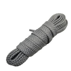 Lacci per Scarpe Sportive in Poliestere Intrecciato Piatto da <span class=keywords><strong>8mm</strong></span> e 10mm, Multicolore con Punte Trasparenti, Vendita all'Ingrosso - Product Image 1