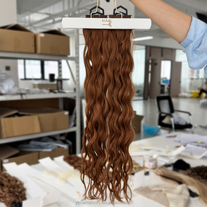 Extensiones de Cabello Virgen Remy de Lujo Premium, Listas para Enviar, Doble Trama, Genius Weft, Invisibles, para Salones de Belleza - Product Image 2