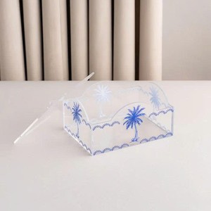 กล่องอะคริลิคพิมพ์ลายต้นปาล์มของตกแต่งวันหยุดเป็นของขวัญรอมฎอน - Product Image 5