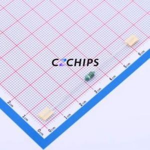 Inductor de Anillo de Color XRAL0307-101K / Componente de Orificio Pasante (THT), D2.8xL7mm 100uH 10% 90mA - Product Image 1