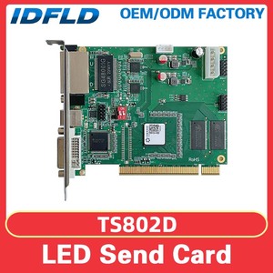 Linsn ts802d đầy đủ màu sắc video tường hub75 <span class=keywords><strong>LED</strong></span> bảng điều chỉnh dấu hiệu Sáng gửi thẻ <span class=keywords><strong>LED</strong></span> màn hình hiển thị pixel hiển thị Bo mạch chủ DVI - Product Image 5