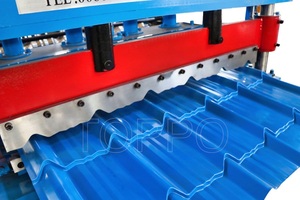 Hot bán OEM ODM hoàn toàn tự động cuộn hình thành dòng tráng men lợp ngói hồ sơ làm cuộn hình thành máy tấm máy móc - Product Image 5