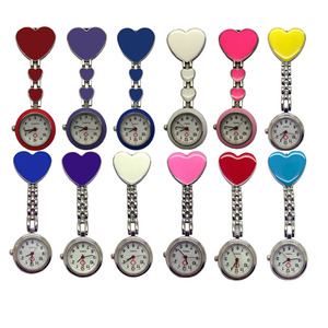 Orologio da infermiera a forma di cuore con taglio al quarzo movimento in lega di materiale un elegante segnatempo <span class=keywords><strong>per</strong></span> infermieri - Product Image 2