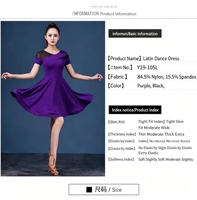 Robe de danse latine, justaucorps en spandex et nylon, pour femme adulte, nouvelle collection été, col en V moderne, performance professionnelle, pratique, manches courtes