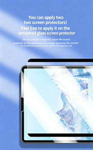 Protector de Pantalla de Dureza 2.1 2H (2 Unidades) para iPad Pro 13 (2024/25), Alta Definición, Fácil Instalación - Product Image 2