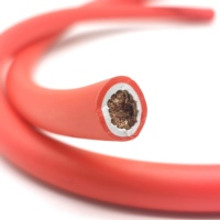 Kabel Listrik Tegangan Rendah AWM 1015 Tembaga Industri Fleksibel Inti Tunggal 3AWG Berisolasi PVC 0.6kV