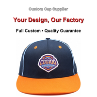 Topi Baseball Bordir 3D Grosir Kustom Berkualitas Tinggi Pria 6 Panel Katun Putih Bordir Logo Topi Olahraga