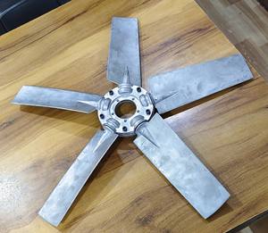 Hélice de ventilateur axial en alliage d'aluminium à haute efficacité pour les systèmes de refroidissement et de ventilation industriels - Product Image 5