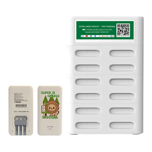 Máquina de Carga Rápida para 12 Teléfonos Móviles, Banco de Energía Compartido para Uso en Exteriores (Resistente al Agua / Suministro de Fábrica OEM) - Product Image 2