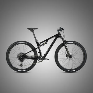 Bicicleta de Montaña <span class=keywords><strong>MTB</strong></span> de <span class=keywords><strong>Carbono</strong></span> de <span class=keywords><strong>29</strong></span> Pulgadas con <span class=keywords><strong>Suspensión</strong></span> Completa, 13 Velocidades, Cambio Electrónico Inalámbrico, Freno Hidráulico - Product Image 2