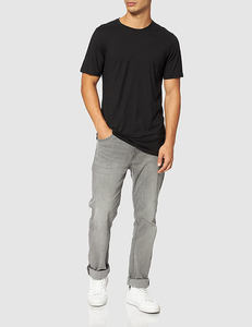 AB-7534 Tshirt in <span class=keywords><strong>lana</strong></span> Merino organica Casual Sport Essentials T Shirt Remeras Hombres Plain Basic Tee Shirts con Logo personalizza - Product Image 2