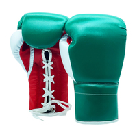 Özel Logolu 10oz-16oz Mikrofiber Bağcıklı Boks Eldivenleri Yetişkinler İçin Nefes Alabilen Kaymaz Boks, MMA, Muay Thai Antrenmanı İçin
