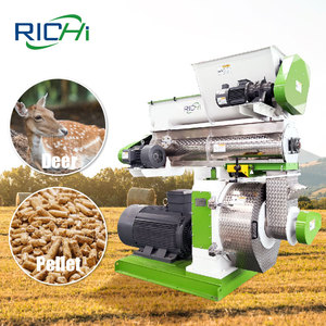 Richi tùy chỉnh 1-2T/h động vật Hươu Thức ăn viên Máy làm - Product Image 1