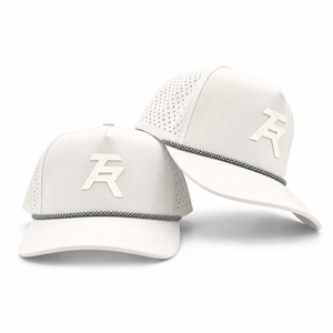Casquette de golf 5 panneaux en silicone avec logo personnalisé, haute qualité, faible MOQ, sangle réglable, séchage rapide, ventilée, pour hommes - Product Image 1