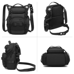 <span class=keywords><strong>OZUKO</strong></span> 9825 Bolsa de Pierna Multiusos Ligera, Bolsa de Hombro y Pecho para Hombre y Mujer, <span class=keywords><strong>Bandolera</strong></span>, Mochila Cruzada, Bolsa de Muslo - Product Image 2