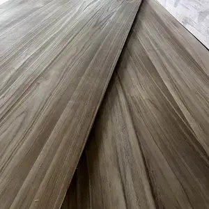 Papan kayu paulownia kustom kayu alami warna karbonisasi paulownia panel kayu solid