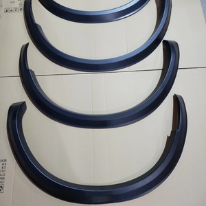 KQD Luxe ABS Fibre de Carbone Noir Élargisseurs d'ailes de voiture avec installation facile pour HIACE 2019 et modèles sportifs ultérieurs - Product Image 3