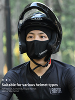 Máscara de Ciclismo Personalizada TOSUDO con Orificio para Gafas, de Poliéster Transpirable, Resistente y Ligero para Ejercicio y Uso en Exteriores