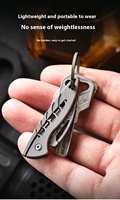 Mini couteau de poche pliant en acier damas à haute netteté pour les aventures en plein air à usage quotidien-OEM personnalisé pris en charge