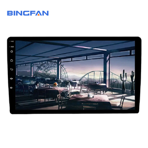 2 Din Android 10.0 10 Inch Đài Phát Thanh Xe 2.5D Cảm Ứng TFT/ IPS Màn Hình 1GB + 16GB Xe Stereo - Product Image 1
